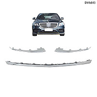 Тунинг хром лайсна за предна броня Mercedes S-Class W222 (2018–2020) – DMb843